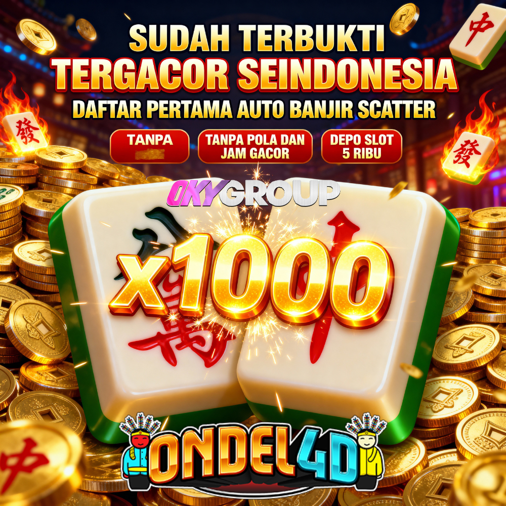 ONDEL4D SUDAH TERBUKTI TERGACOR SE-INDONESIA